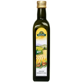 Biolinie panenský sezamový olej Bio 0,5 l