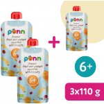 Salvest Põnn BIO Ovocné smoothie s jogurtem a sušenkami 3 x 110 g – Zboží Dáma