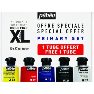 Pebeo Studio základní sada olejových barev 5ks – Hledejceny.cz