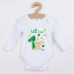 Cooltriko.cz dětské body Už mám 1 rok Zelená – Sleviste.cz