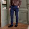 Pánské džíny Blancheporte džíny klasický střih a pružný pas tmavě modrá