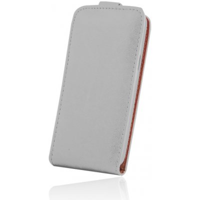 Pouzdro Sligo Case SLIGO Plus vyklápěcí Samsung G388 / G389 Galaxy XCover3 bílé