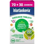 Walmark Marťánci s Imunactivom cucavé tablety příchuť mix 100 tablet – Hledejceny.cz