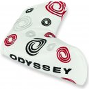 Odyssey Swirl Blade headcover na putter bílý
