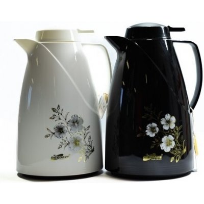 Maják Termokonvice 2 l bílá s květy – Zboží Dáma