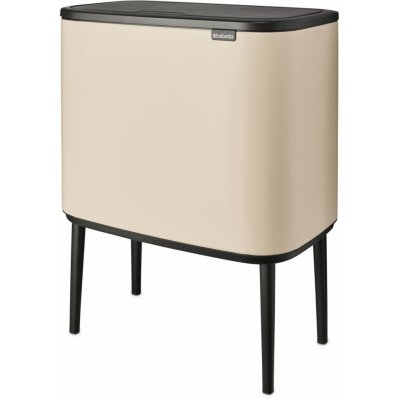 Brabantia Bo Touch Bin 3 x 11 l jemná béžová 201608 – Zboží Mobilmania