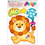 Room Decor 10270 Dětská samolepicí 3D dekorace na stěnu lev ( 35 x 27 cm ) – Hledejceny.cz