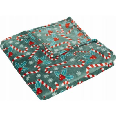 Atmosphera fleece deka s vánočním vzorem 130x180 – Zboží Dáma