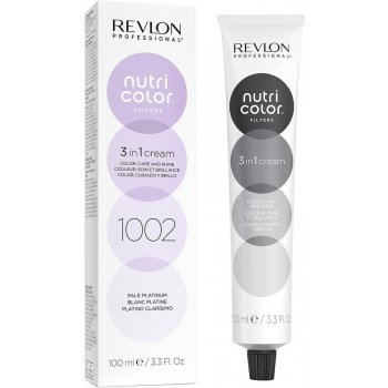Revlon Nutri Color Filters Barevná maska na vlasy 1002 Pale platinum 100 ml