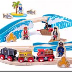 Bigjigs vláčkodráha Piráti – Sleviste.cz