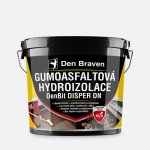 Den Braven Gumoasfaltová hydroizolace DenBit DISPER DN 10 kg – Sleviste.cz