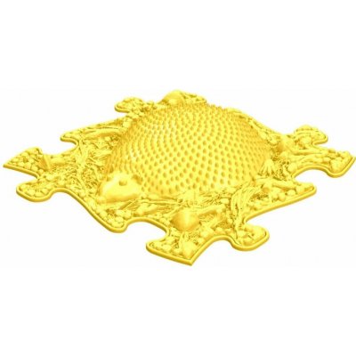 MUFFIK Akupresurní podložka tvrdá, žlutá, Ježek – Hledejceny.cz