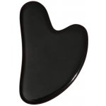 Gua Sha masážní plastový kámen černý – Hledejceny.cz