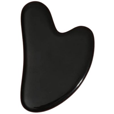Gua Sha masážní plastový kámen černý – Hledejceny.cz