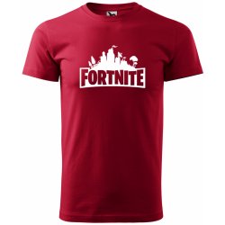 Sablio tričko s potiskem Fortnite Pevnost červené