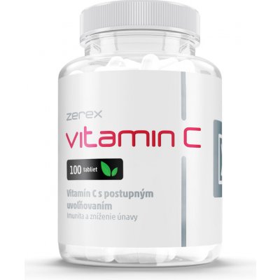 Zerex Vitamin C 1000 mg tablet s postupným uvolňováním 100 ks – Hledejceny.cz