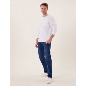 Marks & Spencer Strečové džíny rovného střihu modrá