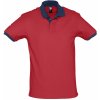 Pánské Tričko Soľs PRINCE Uni polokošile SL11369 red French navy