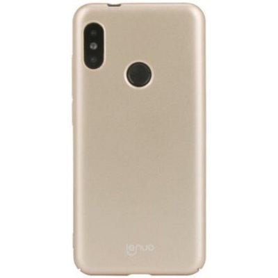 Pouzdro Silikonový na Xiaomi Mi A2 Lite LENUO zlaté MIA2LSILLG