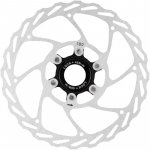 Force 424003 180 mm, Center Lock, stříbrnáčerná – Zboží Dáma