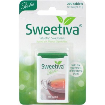 Stevia Sweetiva sladidlo 200 tablet – Zboží Mobilmania