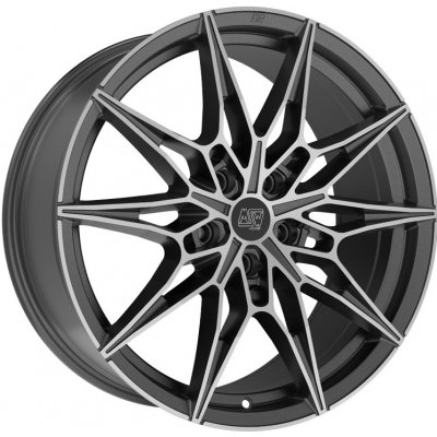MSW 75 9x20 5x120 ET44 matt gunmetal polished – Hledejceny.cz