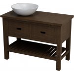 Erra Brand umyvadlová skříňka 100x73x50cm, mořený smrk BA101 – Hledejceny.cz