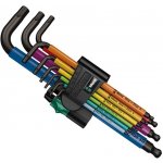 Sada Imbusových zástrčných klíčů Wera 950 SPKL/9 SM N colour 1,5-10 – HobbyKompas.cz