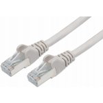 Premiumcord SP6ASFTP100 Patch CAT6a S-FTP, RJ45-RJ45, AWG 26/7, 10m, šedý – Zbozi.Blesk.cz