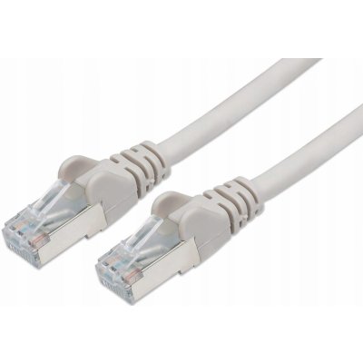 Premiumcord SP6ASFTP100 Patch CAT6a S-FTP, RJ45-RJ45, AWG 26/7, 10m, šedý – Zboží Mobilmania