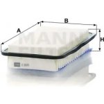 MANN FILTER Vzduchový filtr C 2620 – Hledejceny.cz