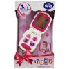 Interaktivní hračky Lamps Baby telefon růžový na baterie
