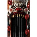 Guirca Visící dekorace závěs Halloween Klaun 145 x 240 cm – Zboží Dáma
