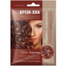 Fitocosmetic krémová henna s lopuchovým olejem "kaštan" 50 ml