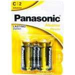 PANASONIC Alkaline Power C 2ks LR14APB/2BP – Zboží Živě