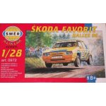 Směr zacvakávací model ŠKODA FAVORIT RALLYE 96 1:28 – Zboží Dáma