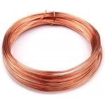 Prima-obchod Drát měděný, lakovaný Ø0,5 mm, barva 3 měděná – Zboží Dáma