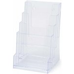 Jansen Display SCRITTO Stojánek na letáky A5 4 kapsy, 157 x 255 mm – Zboží Živě