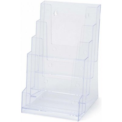 Jansen Display SCRITTO Stojánek na letáky A5 4 kapsy, 157 x 255 mm – Zboží Živě