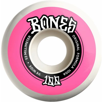 Bones Wide 100'S V4 Original Formula 53mm 100A – Zboží Dáma