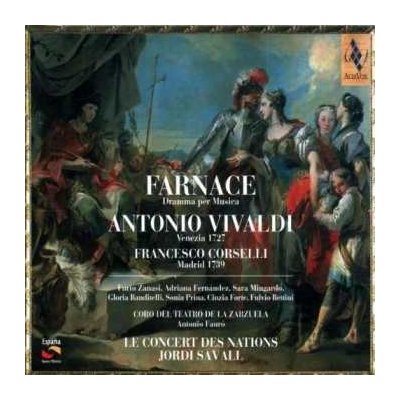 Antonio Vivaldi - Farnace Dramma Per Musica CD – Zboží Mobilmania