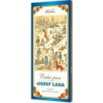 Carla Čokoládové jazýčky mléčné Vánoce LADA 50 g – Hledejceny.cz