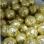 Kulička malá zlatá glitter 1 ks – Hledejceny.cz