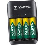 Varta Value USB Quattro Charger + 4x AA 2100 mAh 57652101451 – Zboží Živě