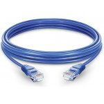 PremiumCord sp6utp030B Patch UTP RJ45-RJ45 CAT6, 3m, modrý – Hledejceny.cz