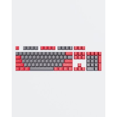 Dark Project PBT Keycaps (ENG/RU/UA - červená/šedá) KS-42 – Zboží Mobilmania