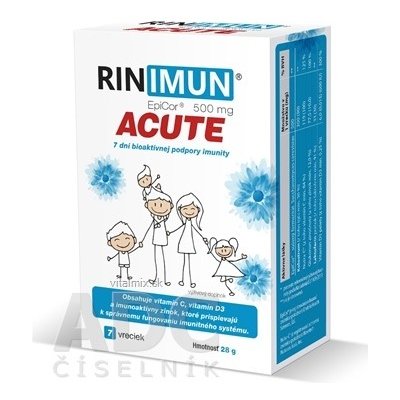 Aloris Vital RINIMUN ACUTE sáčky 7 dní bioaktivní podpory imunity 7 ks – Hledejceny.cz