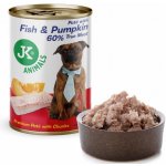 JK Animals Fish & Pumpkin Premium Paté with Chunks superprémiová masová 400 g – Zboží Mobilmania