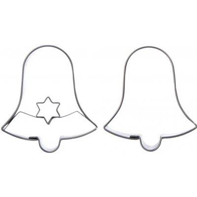 ORION Nerezové vykrajovátko Zvonek sada 2 ks – Zboží Dáma