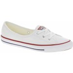 Converse Chuck Taylor All Star Dainty Ballet Lace Slip 566774 white/garnet/navy – Zboží Dáma